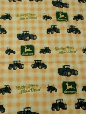 John Deere Sewing Fabric from Springs Industries 45" wide x 45" long